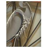 "Blue Heron" Laser Art by Kate Whisler