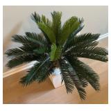 Faux Palm Plant