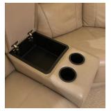 Violino Leather Reclining Sectional Sofa