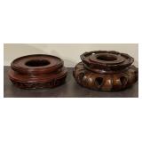 Variety of Decorative Wooden Asian Style Stands