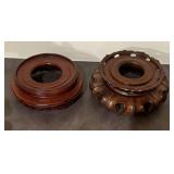 Variety of Decorative Wooden Asian Style Stands