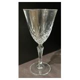 Four Crystal Stemmed Glasses