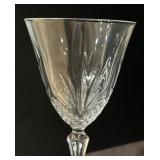 Four Crystal Stemmed Glasses