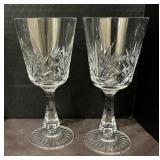 Variety of Crystal Stemware