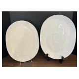 White Plates, Bowls and Serving Platters by World Market and Martha Stewart