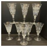 Elegant Vintage Crystal Stemware