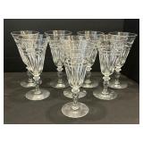 Elegant Vintage Crystal Stemware