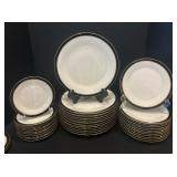 Elegant Noritake Ivory China Service for Twelve