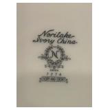 Elegant Noritake Ivory China Service for Twelve