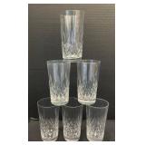 Classy Crystal Highball and Lowball Glassware