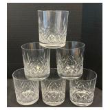 Classy Crystal Highball and Lowball Glassware