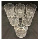 Classy Crystal Highball and Lowball Glassware