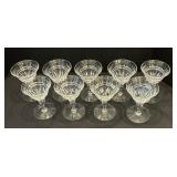 Vintage Elegant Cocktail Glasses