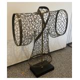 Magnificent Metal Kimono Decor