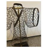 Magnificent Metal Kimono Decor