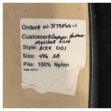 Bold Black Rug by Daytons Hudson Marshall Fields