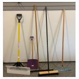 Shovels, Broom, Squeegee and More