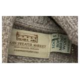 Three Neutral Colored Aran Sweater Company Size Small Sweaters