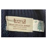 Black, Green and Cream Size Small Sweaters by Aran Sweater Company