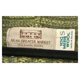 Black, Green and Cream Size Small Sweaters by Aran Sweater Company