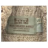 Three Size Small Sweaters by Aran Sweater Company