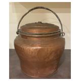 Set of 3 Vintage Copper Kitchenware Pieces