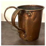 Set of 3 Vintage Copper Kitchenware Pieces