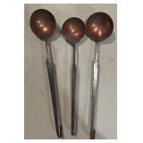 Collection of Vintage Copper Utensils