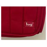 Red Moped Lug Crossbody Handbag