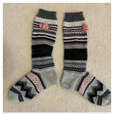 There Pairs of Fun and Colorful Socks