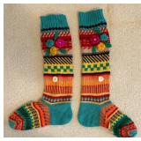 There Pairs of Fun and Colorful Socks