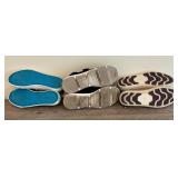 Three Pairs of Size 6 1/2 Shoes by Eileen Fisher, Blow Fish and Van Eli Sport