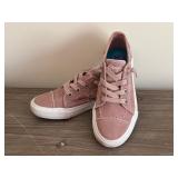 Blowfish Malibu Pink Canvas Sneakers Size 6.5