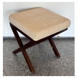 Hillsdale Furniture Morgan Upholstered Backless Vanity Stool