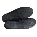 Pair of Coach Fortunata Black Signature Loafers Size 6 1/2