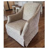 Sam Moore Upholstered Swivel Rocker Chair