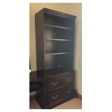Hekman Executive Desk with Two Bookcases
