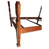 Four Poster Wooden Queen Bed Frame