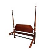 Four Poster Wooden Queen Bed Frame