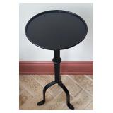 Petite Black Accent Table
