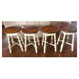 Set of 4 Avondale 24-Inch Stools by Carolina Accents