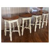 Set of 4 Avondale 24-Inch Stools by Carolina Accents