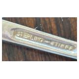 Sterling Silver Williamsburg Shell Serving Spoons