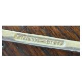 Sterling Silver Williamsburg Shell Nut and Bon Bon Spoons