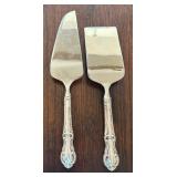 International Sterling Pie and Cake Servers