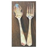 Waterford Kezwick Meat Fork and Serving Spoon