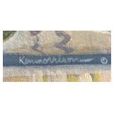 Cabin by the Lake Original Painting by Ken Morrison