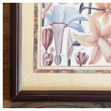 Two Fine Floral Framed Prints
