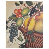 "Basket of Fruit" Print by Mary Bradley