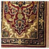 Safavieh 28 x 143 Inch Handmade Runner Rug with Traditional Floral Pattern
